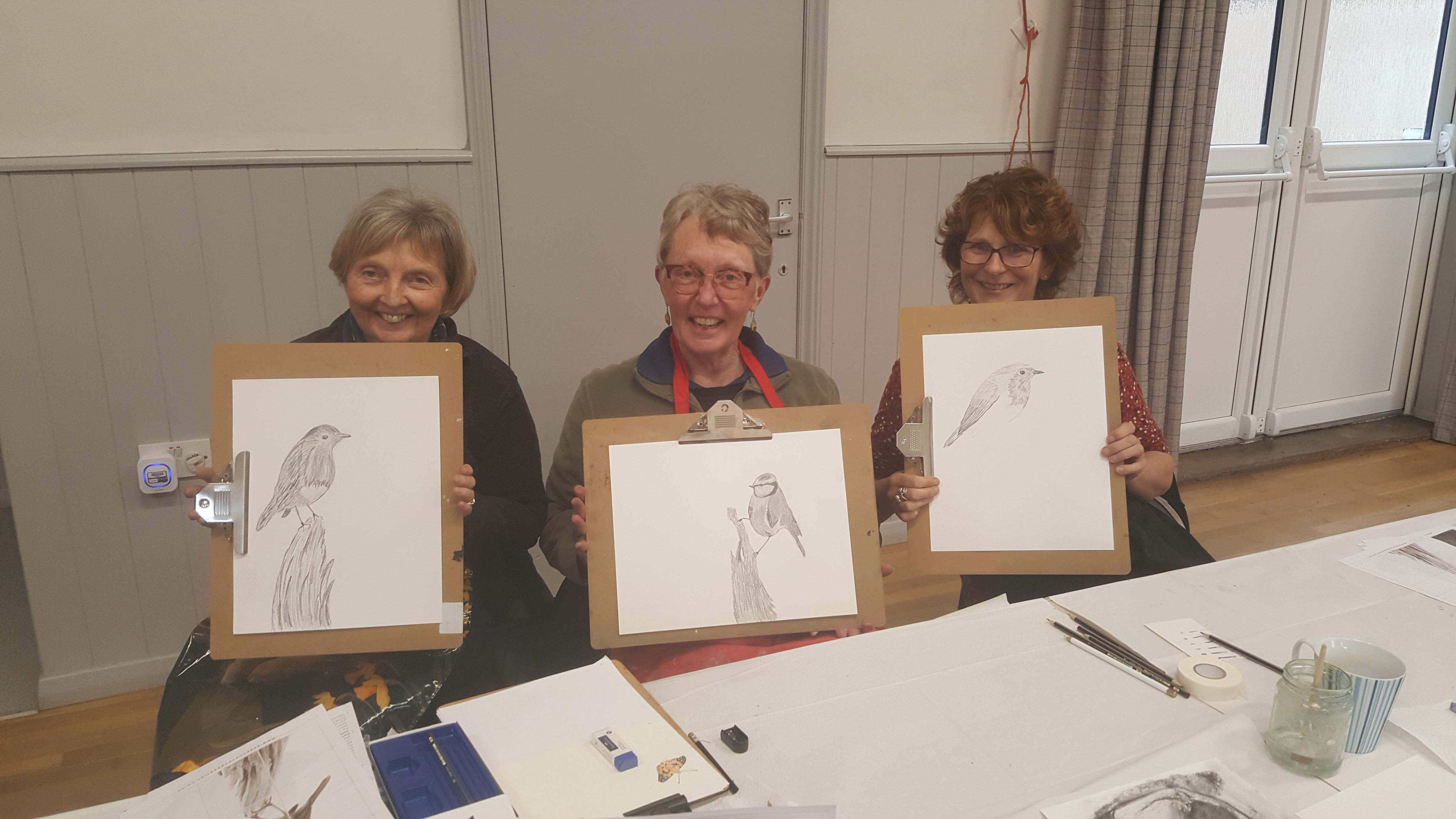 Winter 'Sketch and Draw' in Pencil and charcoal Experience' 26th February 2026 10-2PM